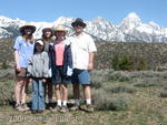 Family at Grand Tetons