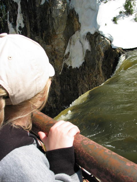 Alyssa at Lower Falls
