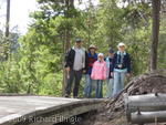 Family at Upper Geyser Basin