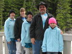 Family at Glacier National Park