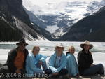 Family at Lake Louise