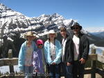 Family at Peyote Lake overlook