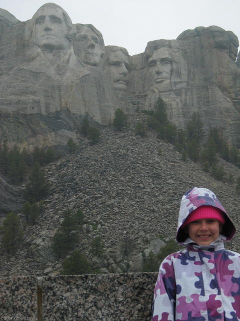 Alyssa at Mt. Rushmore