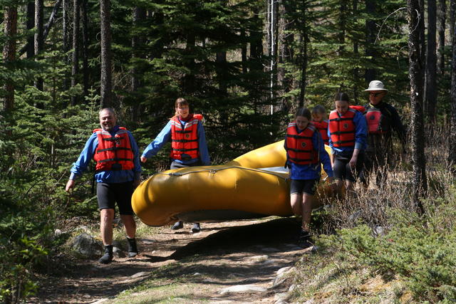 Athabasca Falls Whitewater Raft Trip