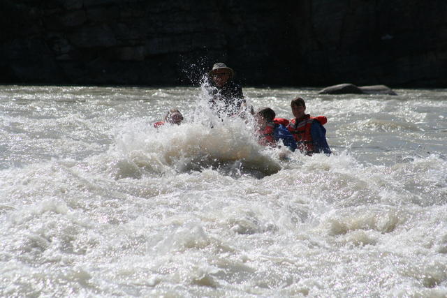 Athabasca Falls Whitewater Raft Trip