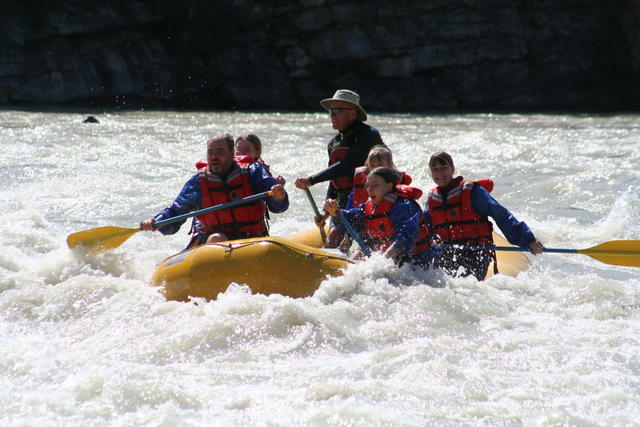 Athabasca Falls Whitewater Raft Trip