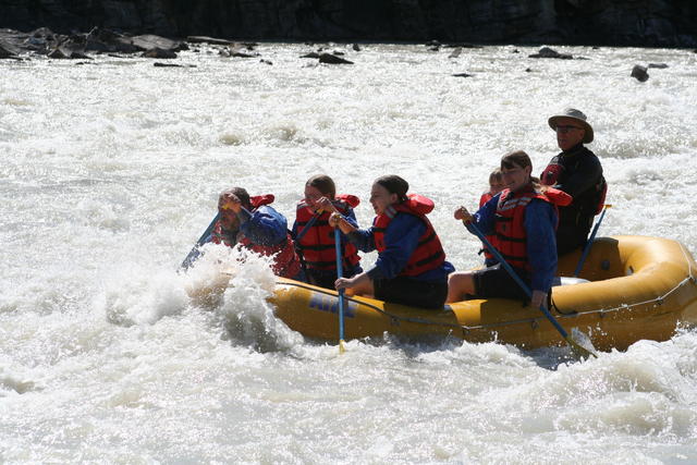 Athabasca Falls Whitewater Raft Trip