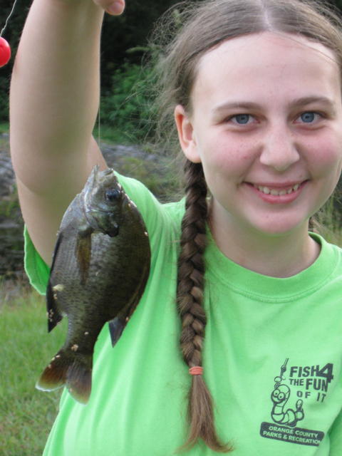 Ashley's First Fish