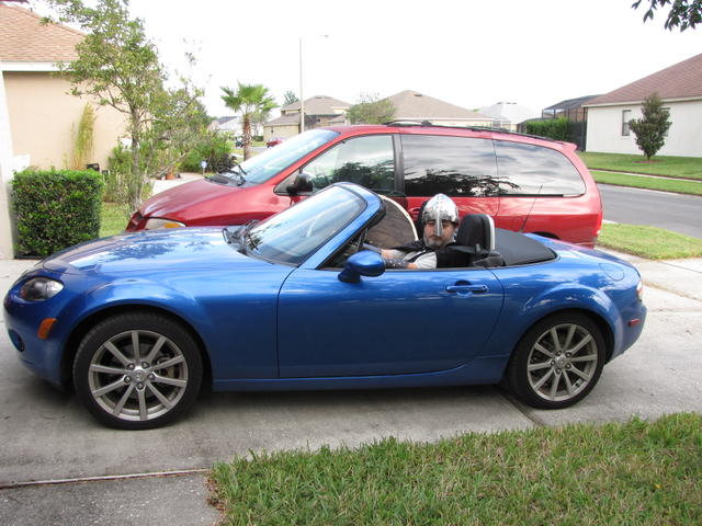 Vikings only back up when leaving the garage.