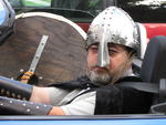Viking head shot #1.