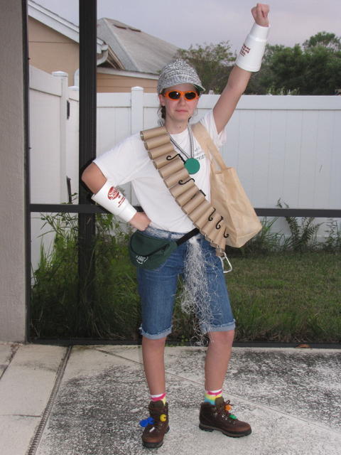 Super Recycle Girl!!!