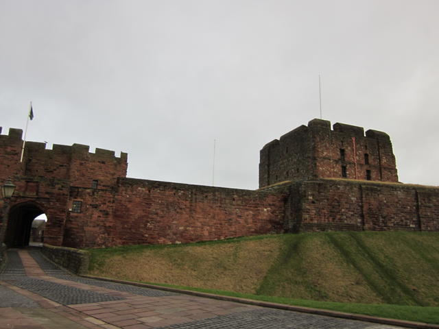 Carlisle Castle in Carlisle, Cumbria, England