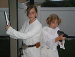 Luke and his... uh, her sister, Leia